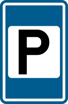 Panneau F59a : Annonce d'un parking