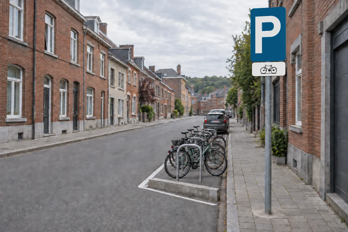 Panneau additionnel représentant une bicyclette