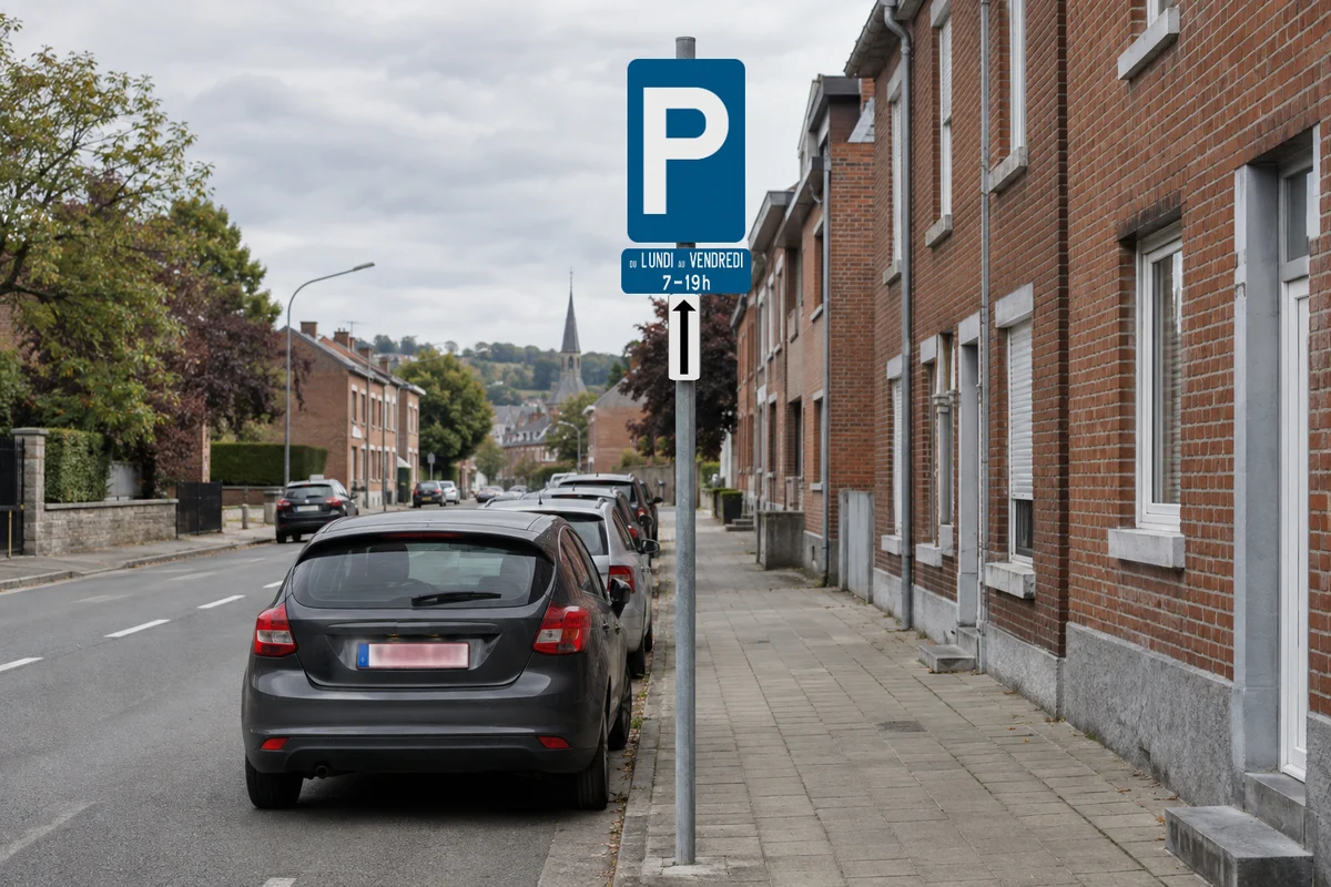 Panneaux additionnels indiquant la période ou la restriction : de 7 à 19 h, du lundi au vendredi