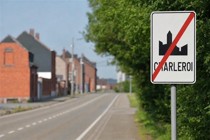 Signal de fin d'une agglomération