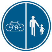 Piétons et cyclistes : chacun sa partie