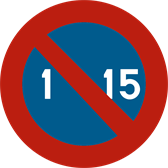 Stationnement interdit du 1er au 15 du mois
