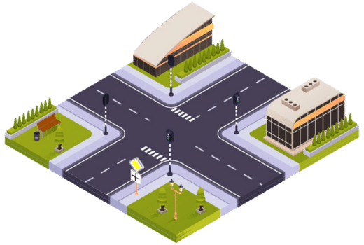 Les trois familles de la signalisation : signaux routiers, signaux lumineux et marques routières