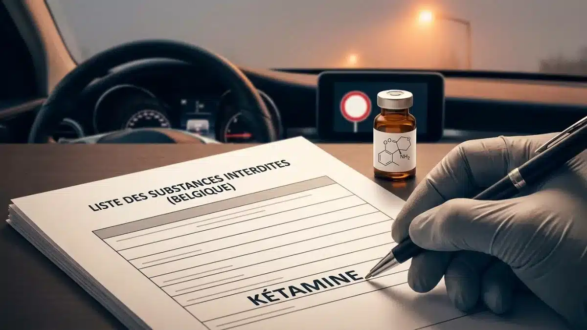 2. La kétamine rejoint la liste des substances interdites au volant.