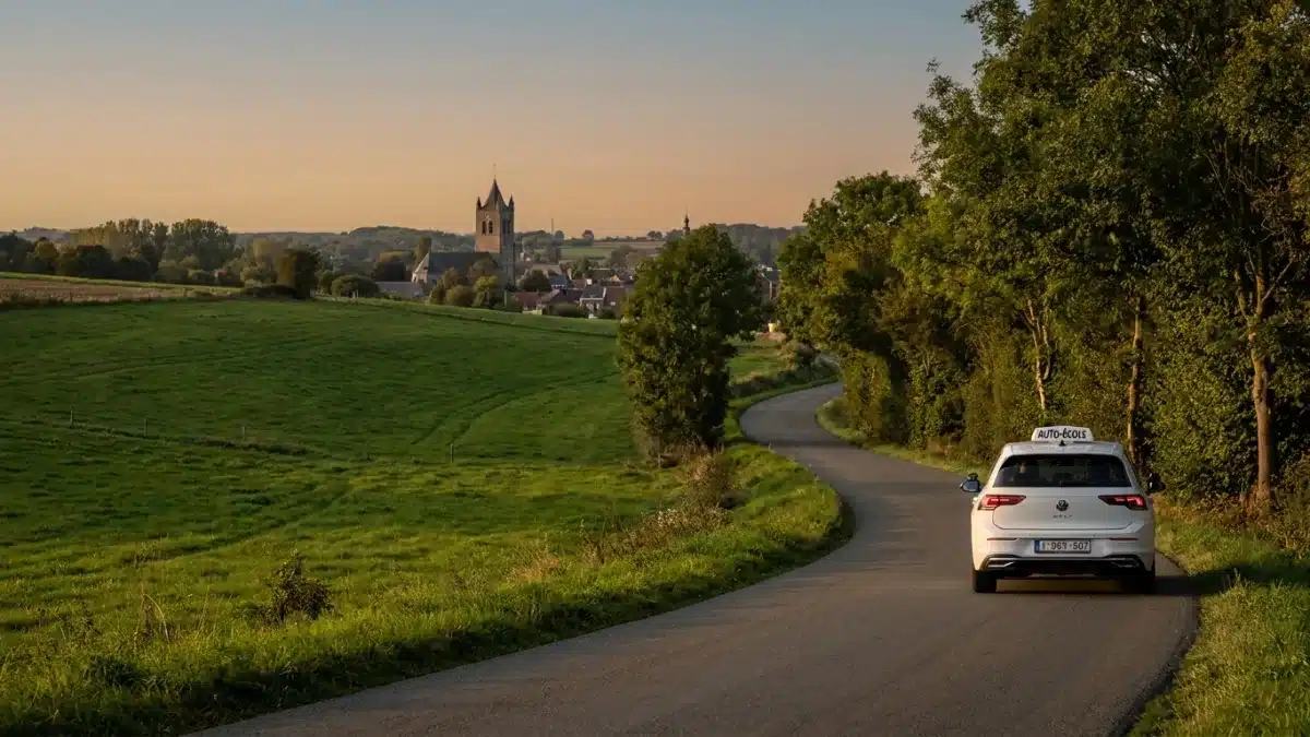 Parcours pour l'examen pratique de Braine-le-Comte : itinéraires et conseils 2026.